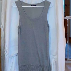 Anne Klein Sleeveless Tunic Knit Top